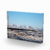 The Howgill Fells winter England Holiday Card Post Fotoblokken (Rechts)