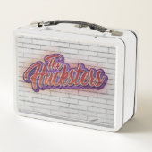 The Hucksters Officiële Band Merch Metal Lunchbox (Achterkant)