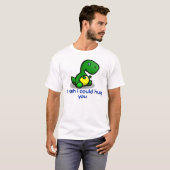 "The Hug Wish" RAwR the baby TRex shirt (Voorkant volledig)