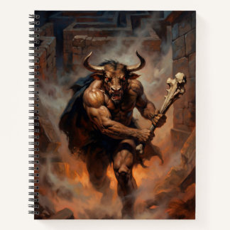The Hulking Minotaur of the Labyrinth Notitieboek
