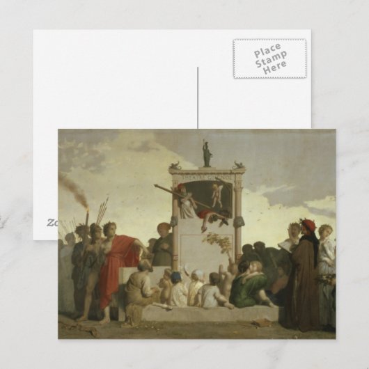 The Human Comedy, c.1852 Briefkaart (Voorkant / Achterkant)