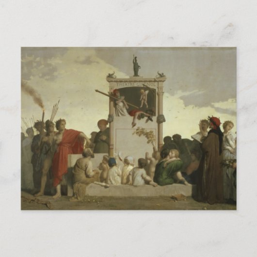 The Human Comedy, c.1852 Briefkaart (Voorkant)