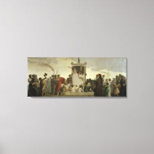 The Human Comedy, c.1852 Canvas Afdruk