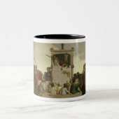 The Human Comedy, c.1852 Tweekleurige Koffiemok (Center)