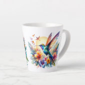 "The Hummers" #8 Hummingbird Latte Mok (Rechterhoek)