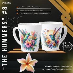 "The Hummers" #8 Hummingbird Latte Mok