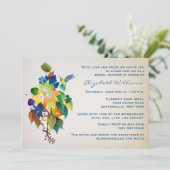 The Hummingbird Bridal Shower Kaart (Staand voorkant)