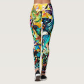The Hummingbird Garden - Dames Leggings (Achterkant)