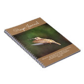 The Hummingbird still Motion Prayer Journal Notitieboek (Rechterzijde)