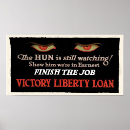 The Hun is Still Watching! Poster