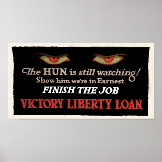 The Hun is Still Watching! Poster (Voorkant)