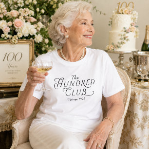 The Hundred Club Vintage 100e Verjaardag T-shirt