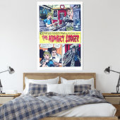 The Hungry Lodger  1950s Horror Comics Canvas Afdruk (Insitu (Slaapkamer))