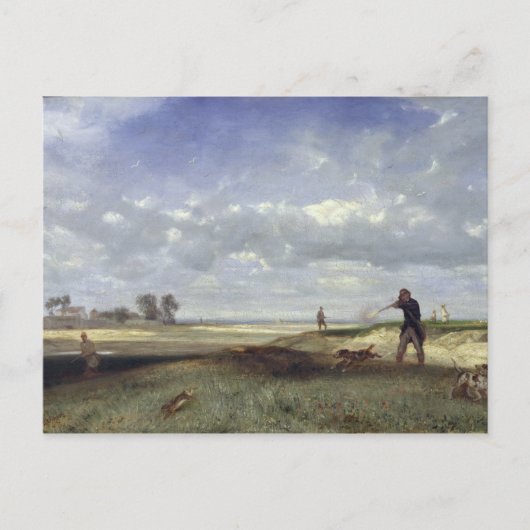 The Hunt, 1847 Briefkaart (Voorkant)