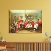 The Hunt Breakfast, Bachelor's Hall, 1836 (olie op Canvas Afdruk (Insitu (Woonkamer))