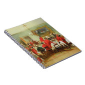 The Hunt Breakfast, Bachelor's Hall, 1836 (olie op Notitieboek (Rechterzijde)