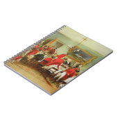 The Hunt Breakfast, Bachelor's Hall, 1836 (olie op Notitieboek (Linkerzijde)