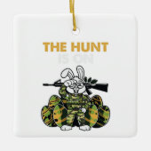 The Hunt Is On Easter Ornament (Voorkant)