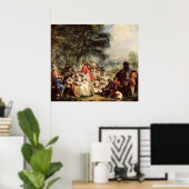 The Hunt Lunch, 1737 Poster (Thuiskantoor)