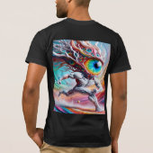 The Hunter Eye gaat naar Devil Fighting, terug Afd T-shirt (Achterkant)