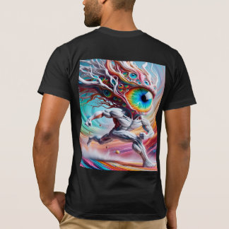 The Hunter Eye gaat naar Devil Fighting, terug Afd T-shirt