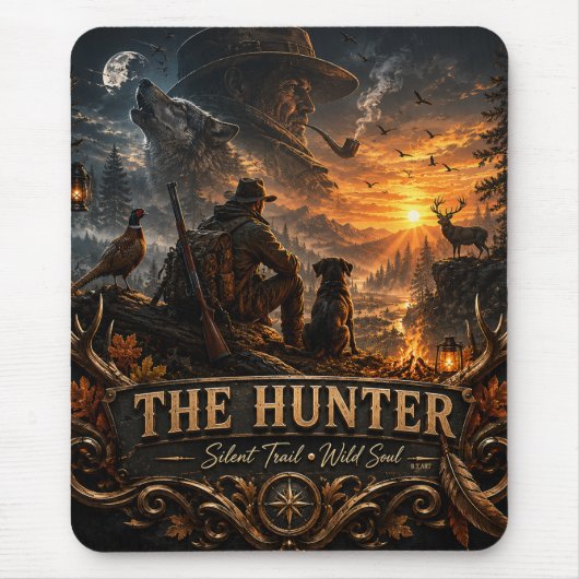 The Hunter, In de Wilde Stilte Muismat (Voorkant)