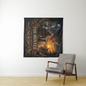 The Hunter, In de Wilde Stilte Wandkleed (In Situ (horizontaal))