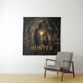 The Hunter, In de Wilde Stilte Wandkleed (In situ)
