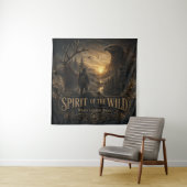 The Hunter, In de Wilde Stilte Wandkleed (In situ)