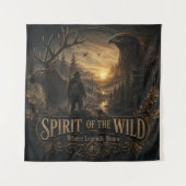 The Hunter, In de Wilde Stilte Wandkleed (Voorkant)