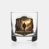 The Hunter, In de Wilde Stilte  Whisky Glas (Voorkant)