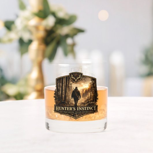 The Hunter, In de Wilde Stilte  Whisky Glas (Insitu (Huwelijk))
