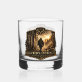 The Hunter, In de Wilde Stilte  Whisky Glas (Achterkant)