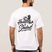 The_Hunter_of_Shadows_Stille_Krijger! T-shirt (Achterkant)