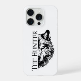 The Hunter Wolf Hoesje Ontwerp iPhone 15 Pro Case