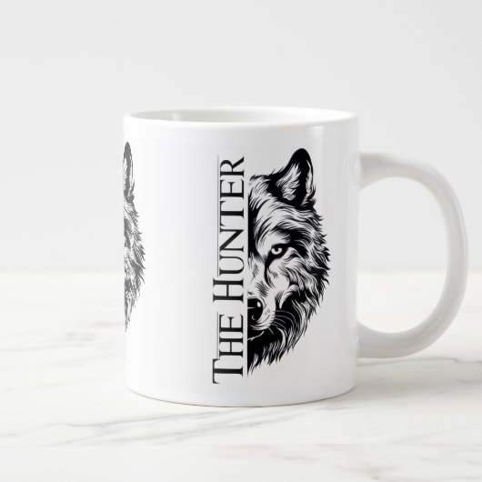 The Hunter Wolf Mok Design (Rechts)