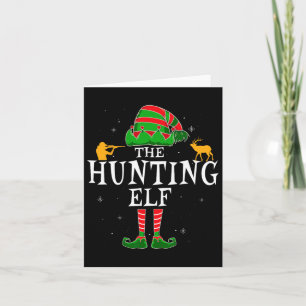 The Hunting Elf Group Matching Family Kersthu Kaart