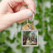 The Hunting Party Meal, c. 1737 Sleutelhanger (Hand)