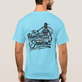 The_Huntress_of_Shadows_Unseen_Force! T-shirt (Achterkant)