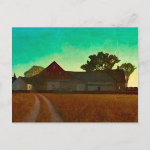 The Hupper Boerderij, 1938, by Newell Convers Wyet Briefkaart