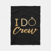 The I Do Crew Fleece Deken (Voorkant)