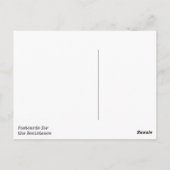 The Ides of Trump No Mandate Briefkaart (Achterkant)