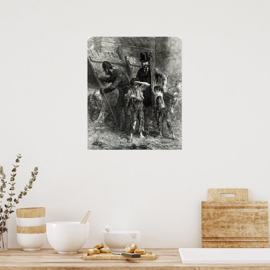 The Illustrated London News' Poster (Keuken)