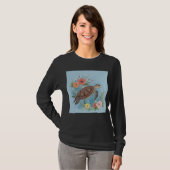The illustration of a sea turtle t-shirt (Voorkant volledig)