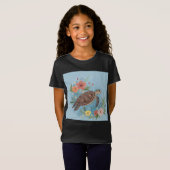 The illustration of a sea turtle t-shirt (Voorkant volledig)
