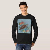 The illustration of a sea turtle t-shirt (Voorkant volledig)