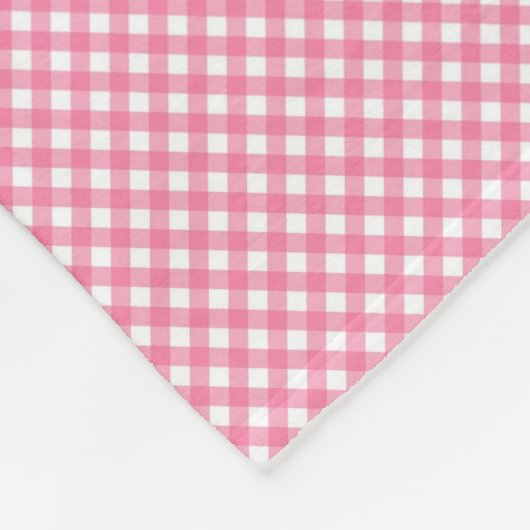 The image shows a two-sided fabric design fleece deken (Hoek)