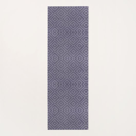 The image shows two rectangular patterns  yogamat (Achterkant)