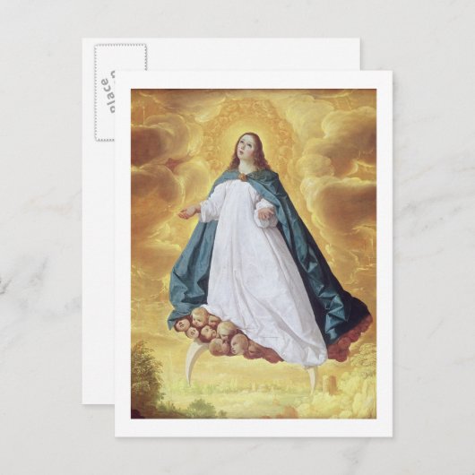 The Immaculate Conception, c.1628-30 (olie op canv Briefkaart (Voorkant / Achterkant)