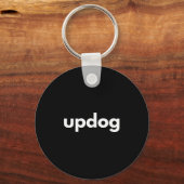 The Incognito Store _ Updog Dog Lover Funny - Blac Sleutelhanger (Voorkant)